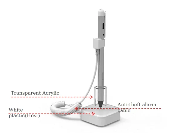 Electronic pen charging security alarm LT-07 - Imagem 2
