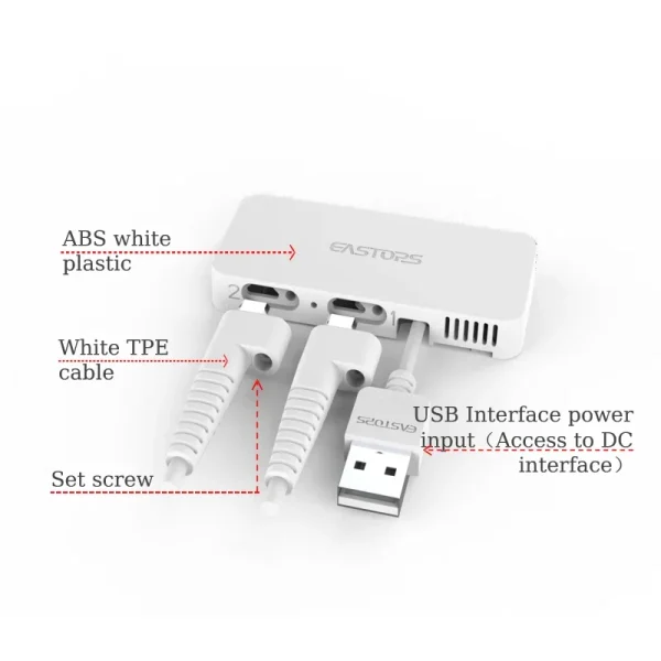 Ultra-thin size 2-port alarm-LTZ201+LS295 - Imagem 7